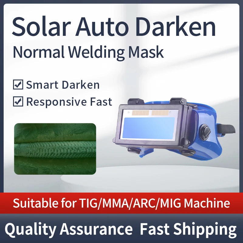 Solar Auto Darkening True Color Welding Mask Welding Helmet Eyes Goggle/Welder Glasses Arc Protection Helmet for Welding Machine