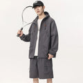 Ice Silk Dry Summer Lightweight Outdoor Men's Sun Protection Clothing Set Breathable Cool Feeling Long Jacket