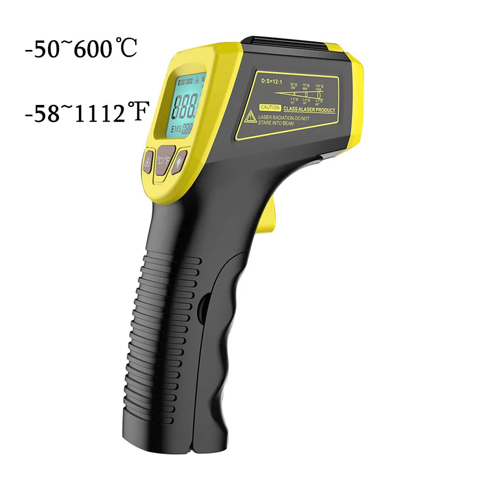 GM320 Infrared Thermometer Digital Pyrometer Non-Contact Laser -50~400 ℃ IR Laser Temp Meter Industrial Pyrometer Point Gun 40%