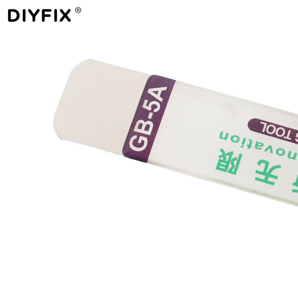 DIYFIX Stainless Steel Blade Soft Thin Pry Spudger Cell Phone Tablet Screen Battery Opening Tools for iPhone iPad Samsung Opener