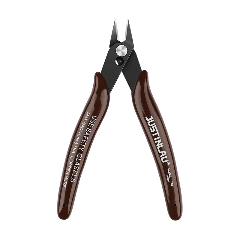 1PCS Wire Cutter Cutting Pliers, Precision Side Nippers for DIY Electronic Repair, Durable Hand Tools for Hobby Craft Use