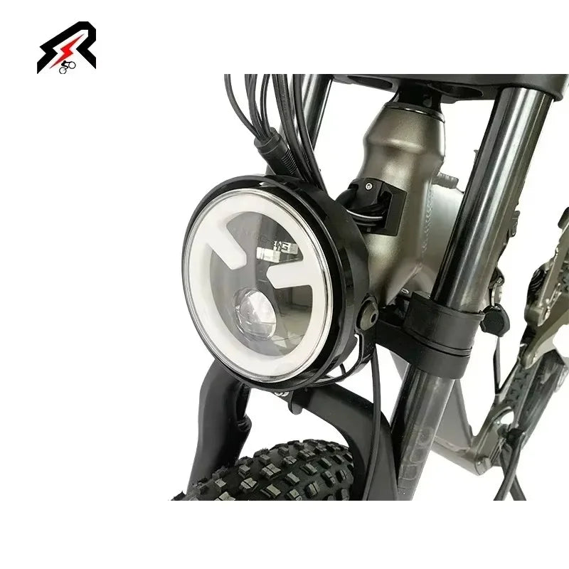 DUAL ELECTRIC DUAL DRIVE 1000W*2 Foldable Ebike Moutain Fat Tire 24inch Full Suspension Mountainbike Electric Bike