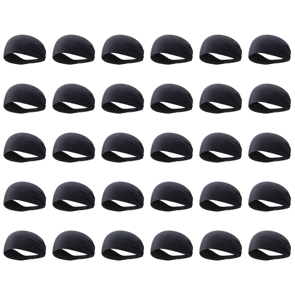 Elastic Sports Headbands Sweat Absorption Headdress Quick Dry Workout Headband Anti-slip Breathable Sweatbands for Yoga Running