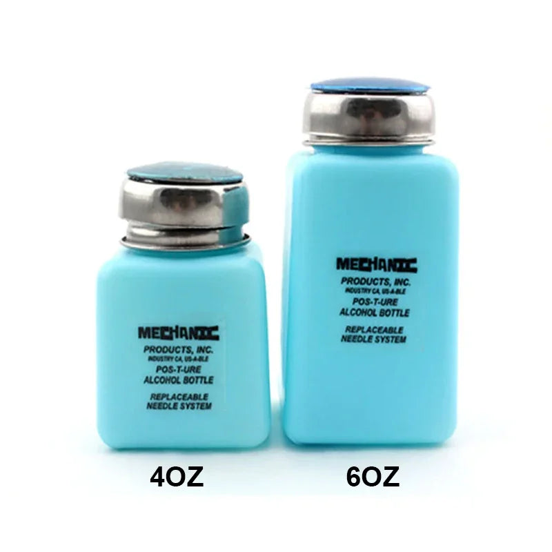 MECHANIC TZ01 4oz 6oz Anti-static Alcohol  Bottle for Motherboard Cleaning Industrial Stainless Steel Solution Dispenser