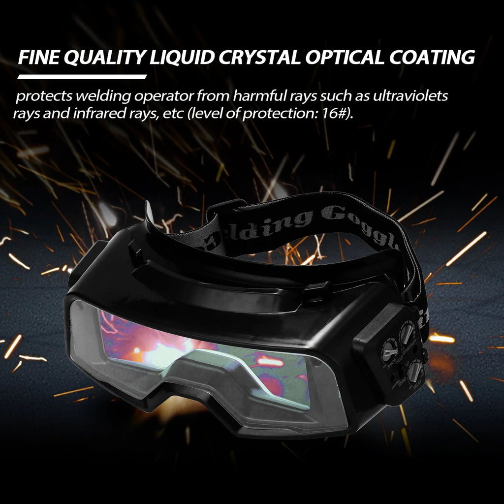 Auto Darkening Welding Goggle  Auto Darkening Welding Goggle LCD Welding Gogglesor Welding Grinding Cutting TIG MIG