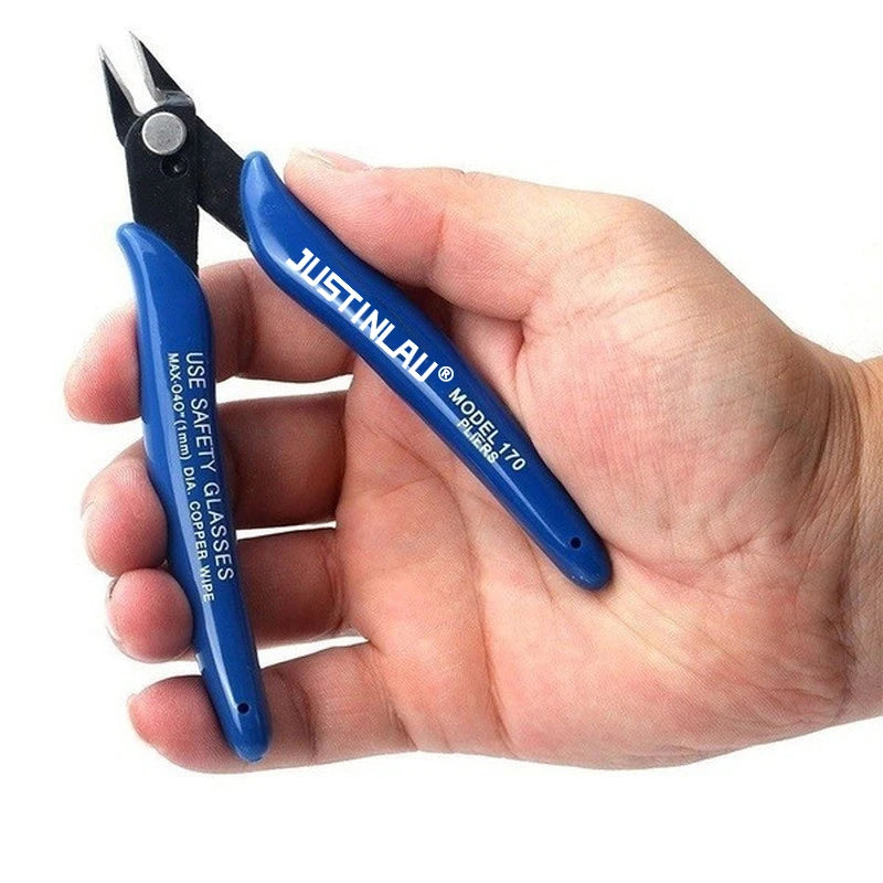 1PCS Wire Cutter Cutting Pliers, Precision Side Nippers for DIY Electronic Repair, Durable Hand Tools for Hobby Craft Use