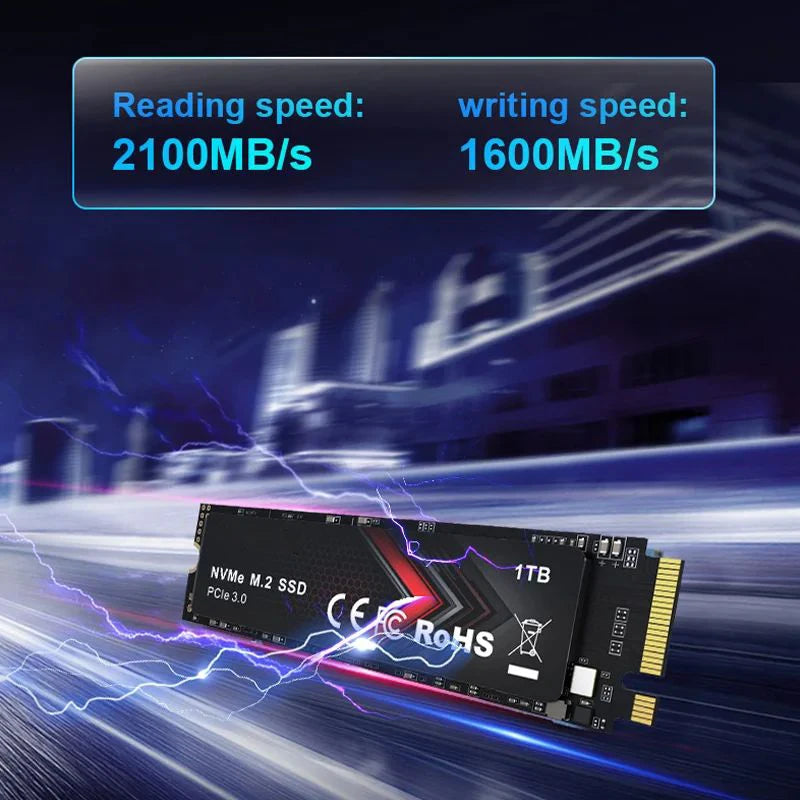 KOOTION 1TB 512GB 256GB NVME M.2 PCIe 3.0 SSD Gen3*4 Solid State Drive 2280 Internal Hard Disk HDD for Laptop Desktop