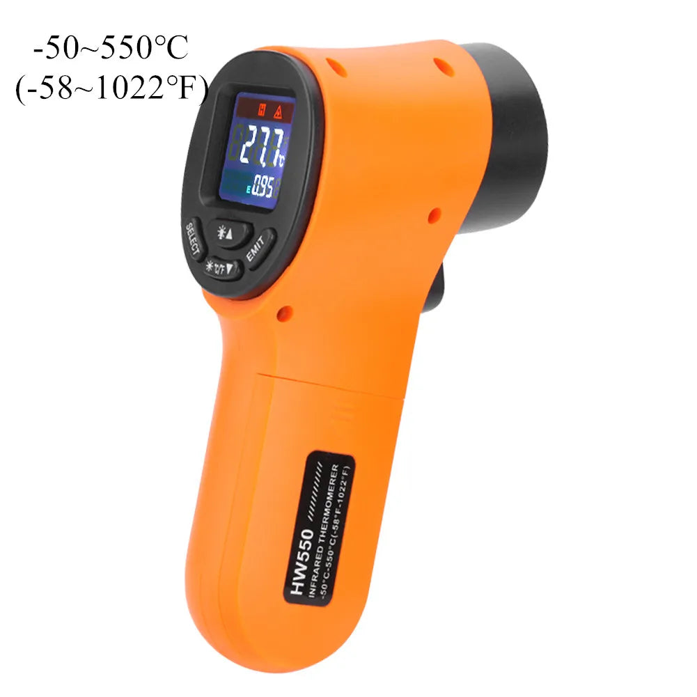 GM320 Infrared Thermometer Digital Pyrometer Non-Contact Laser -50~400 ℃ IR Laser Temp Meter Industrial Pyrometer Point Gun 40%