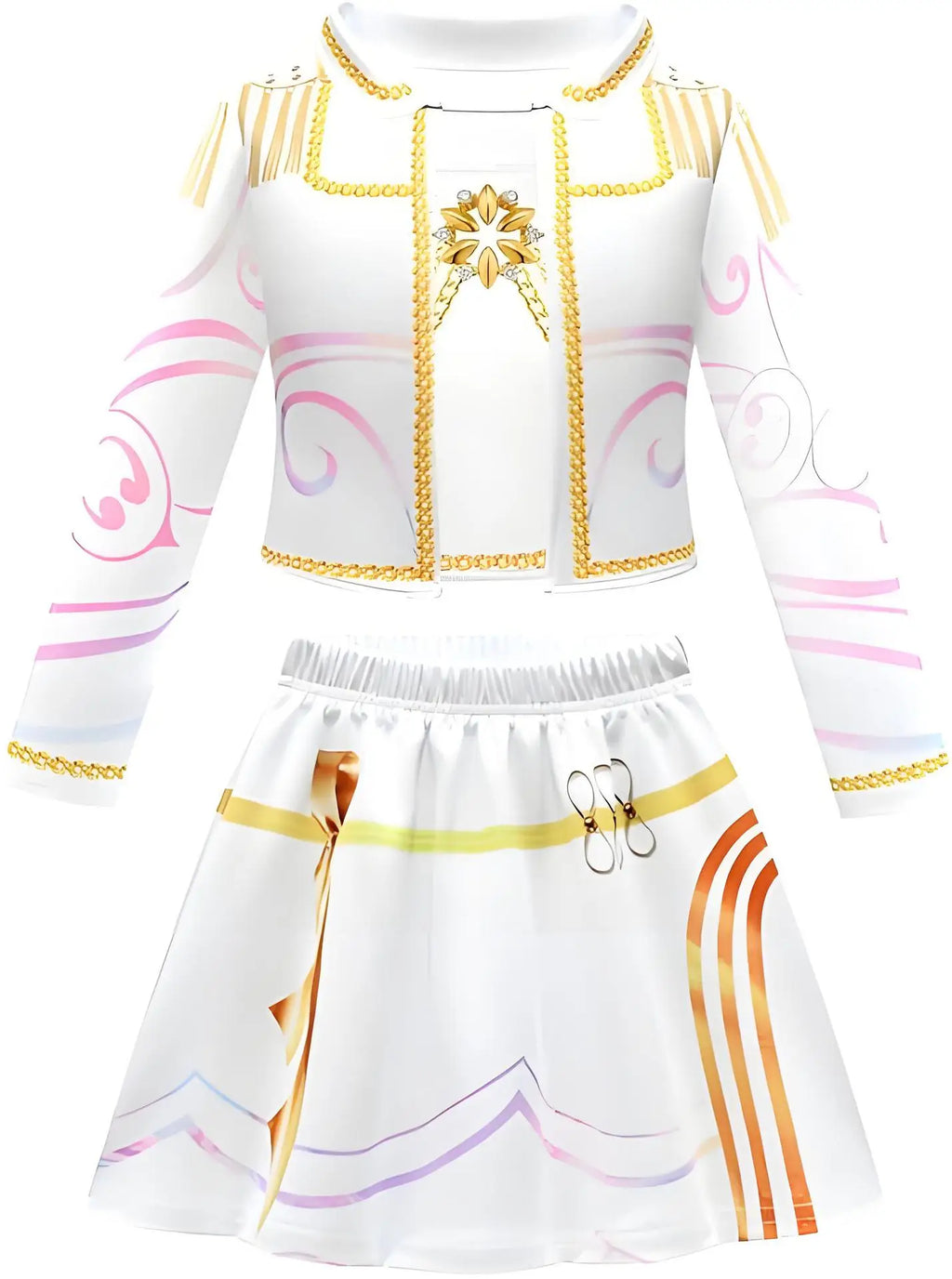 Kids KPop Rumi Mira Zoey Singing Suit Demon Hunters Uniform Girls Halloween Carnival Role Play Singer Cosplay Costume