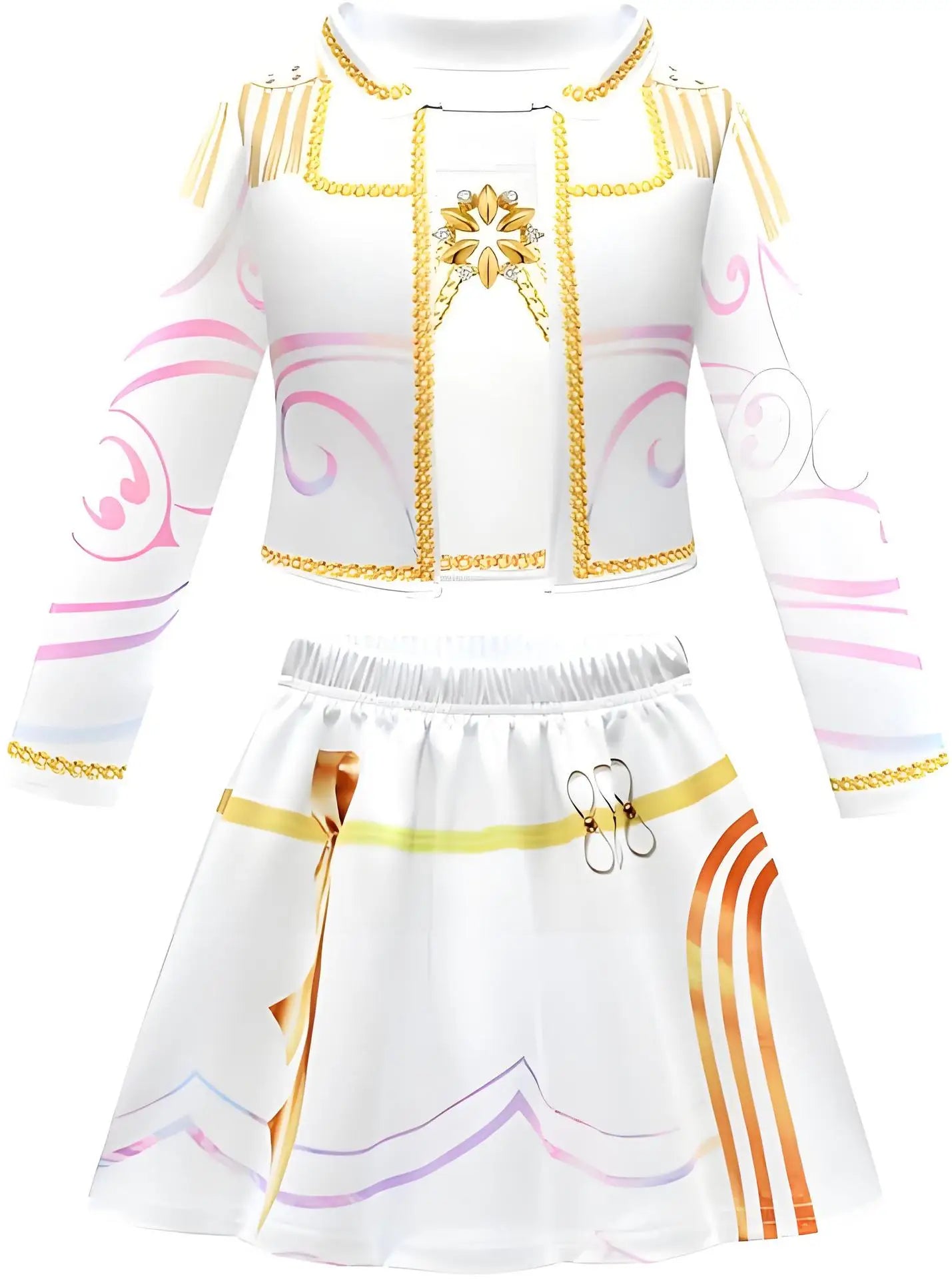 Kids KPop Rumi Mira Zoey Singing Suit Demon Hunters Uniform Girls Halloween Carnival Role Play Singer Cosplay Costume