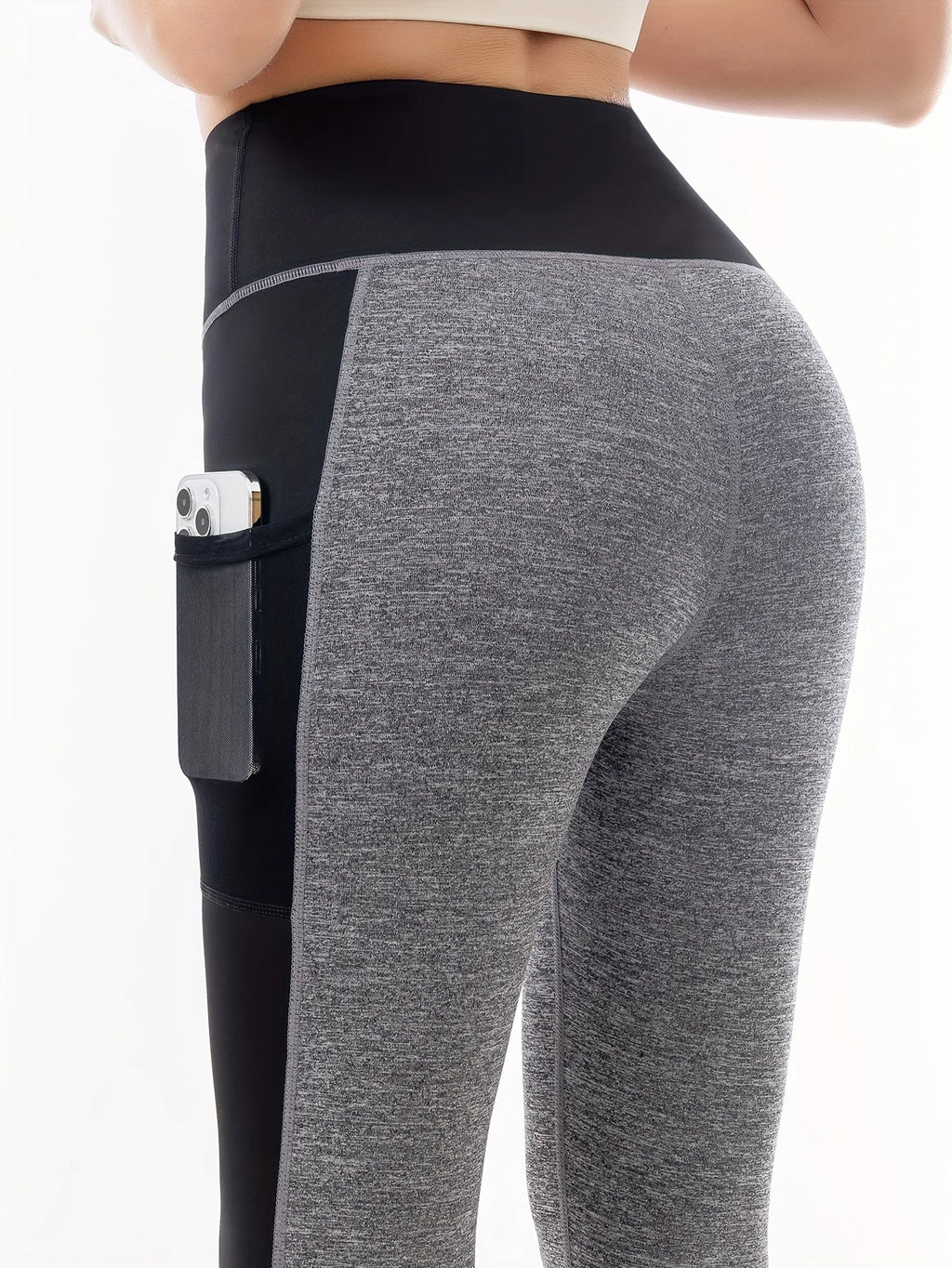 Yoga pants lift hip high waist seamless female peach hip elastic fitness tight quick dry running pants