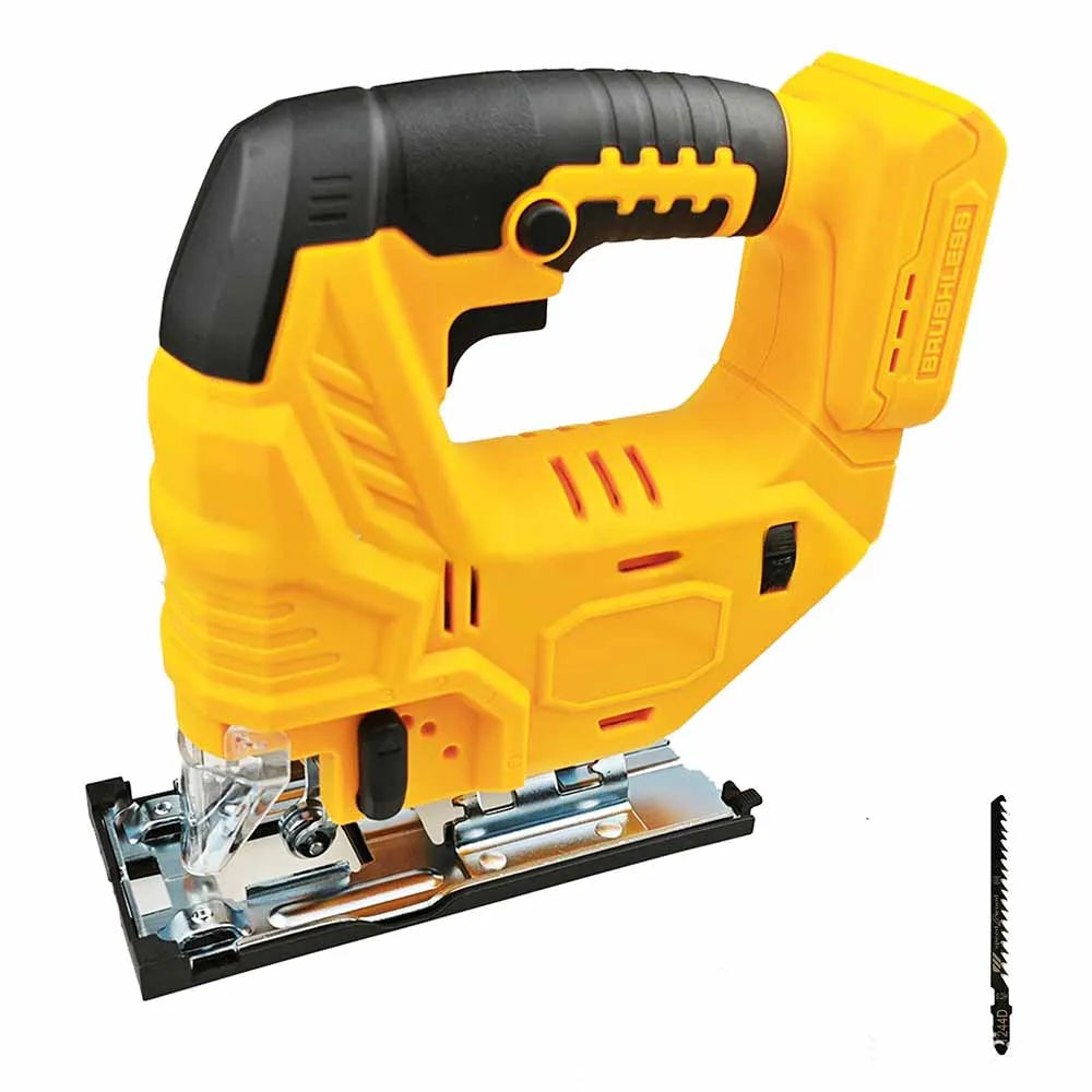 2025 340W Brushless Jigsaw 18V Without Battery with Saw Blade Cordless Barrel Handle Portable Carpenter Power Tool For Makita