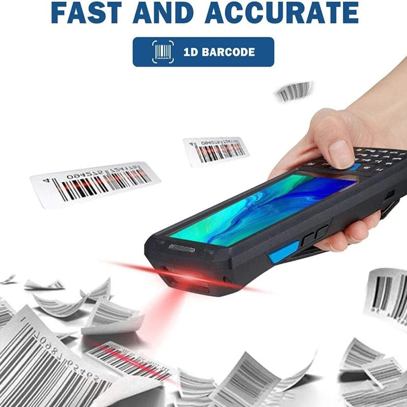 Rugged Handheld PDA Android OS 2D Honeywell N6703 1D/2D Barcode Scanner Charging Cradle Data Collector Terminal