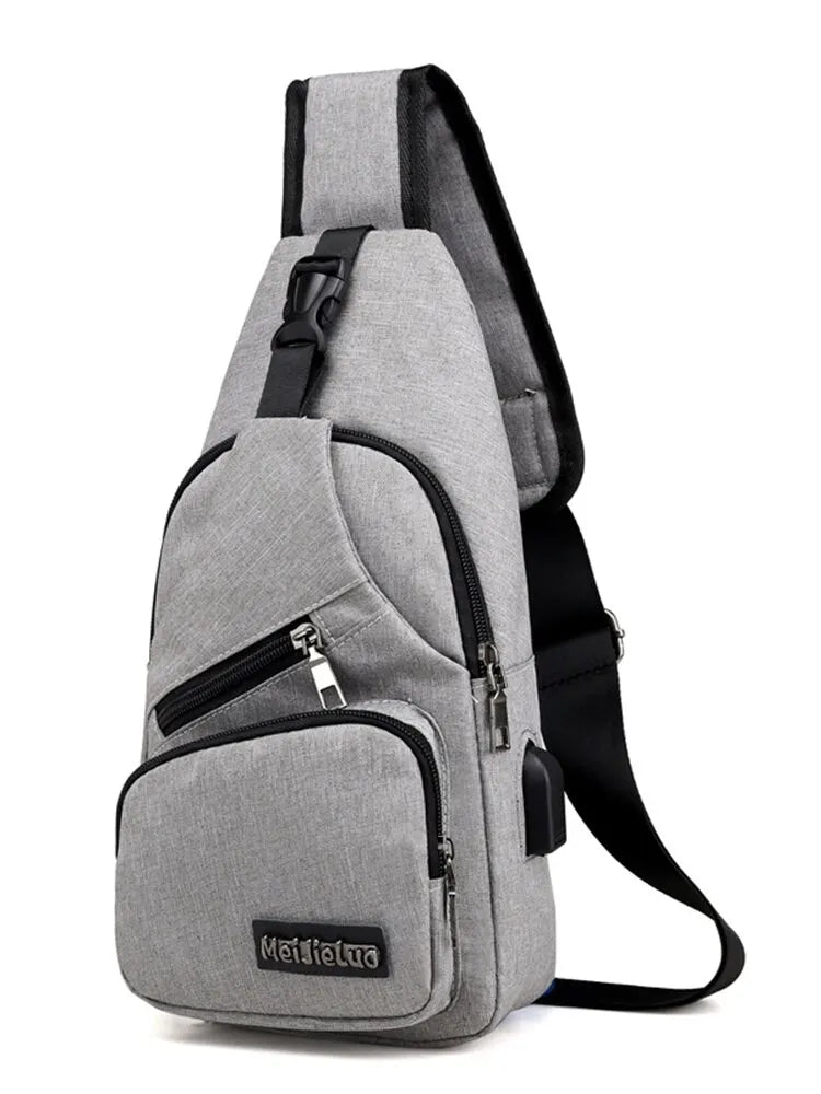 Clearance_Chest Bag Men's 2023 New Fashion, Business, Leisure, Shoulder Bag, Multi-Functional Outdoor Crossbody Bag_Continuous u