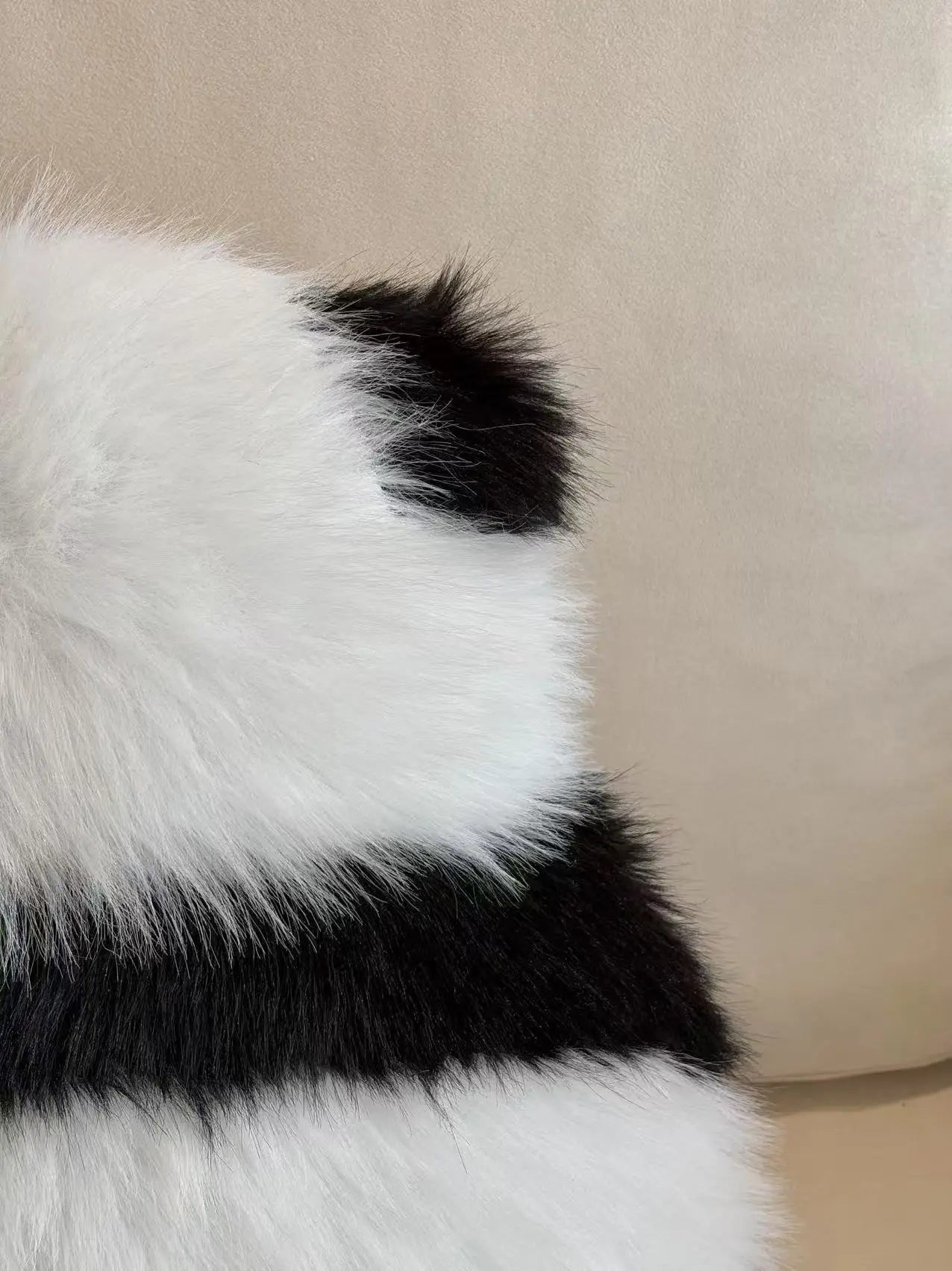 Cute Kawaii 2 In 1 panda pillow blanket comfortable and large size blanket suitable for home sofa car office room decor