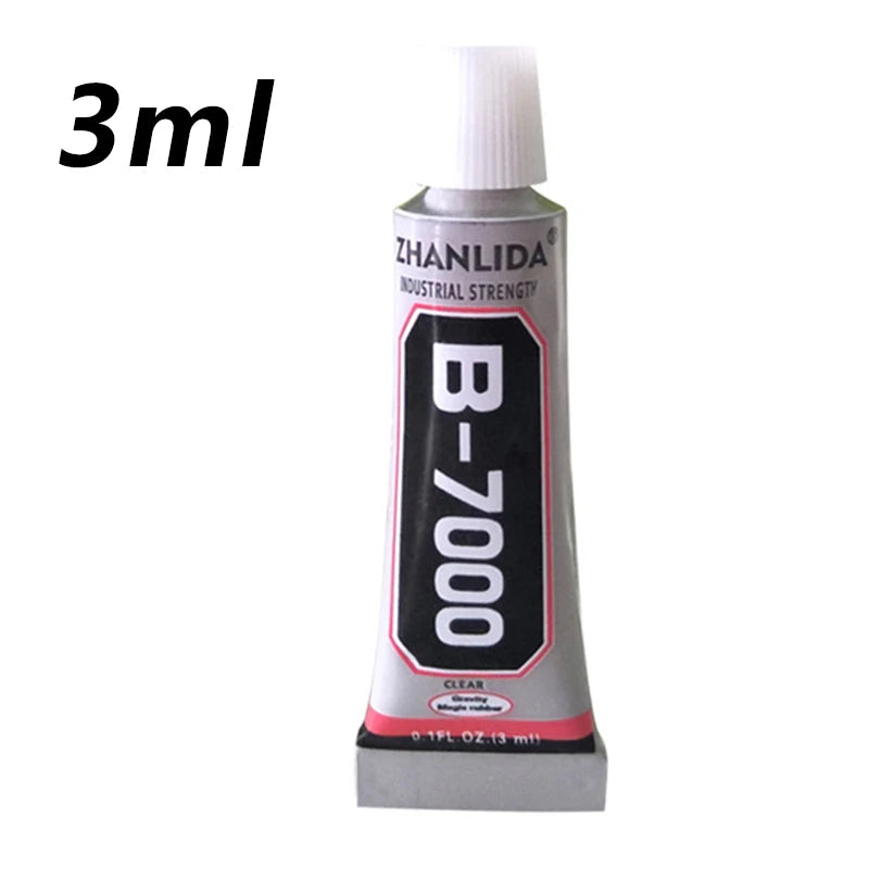 B7000 3/15/50mlStrength Glue Multipurpose Industrial Adhesive For Jewellery Crafts DIY Glue Crystal Display Jewelry Rhinestone