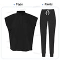 Custom Logo Scrub Beauty Spa Uniform Work Clothes Fashion Short Sleeved Top Nursing Articles Medical Accessories Scrub Nurse Set