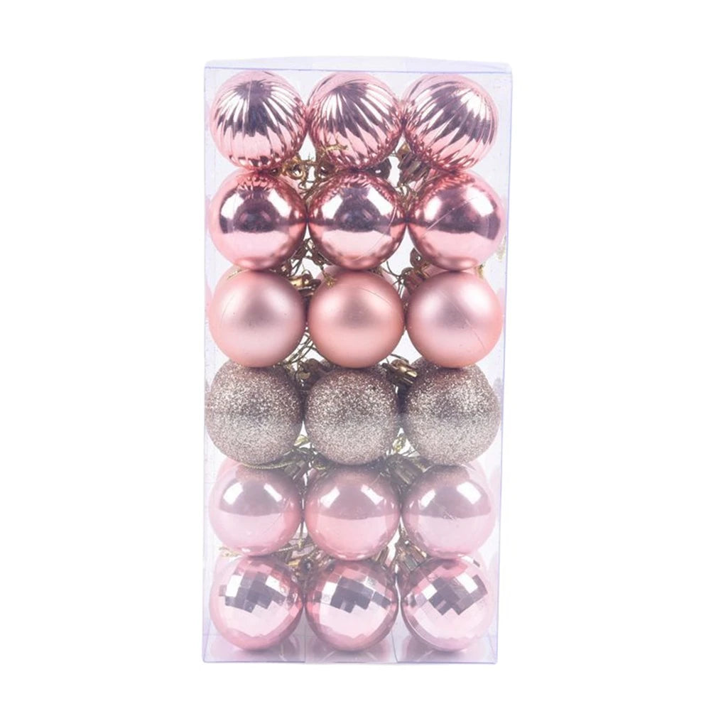 Christmas Ornaments Shatterproof Christmas Tree Ornament Set Christmas Balls Decoration New