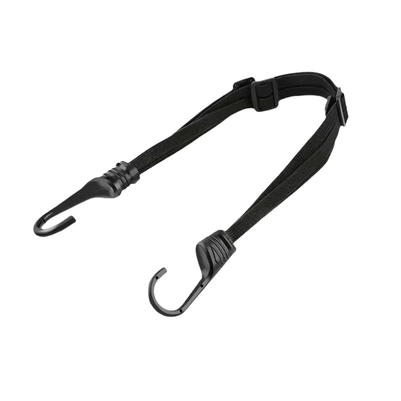 High-Elasticity Motorcycle Helmet Tie-Down Strap | Adjustable Luggage Elastic Cord for E-Bike/Motorcycle | Durable Accessories