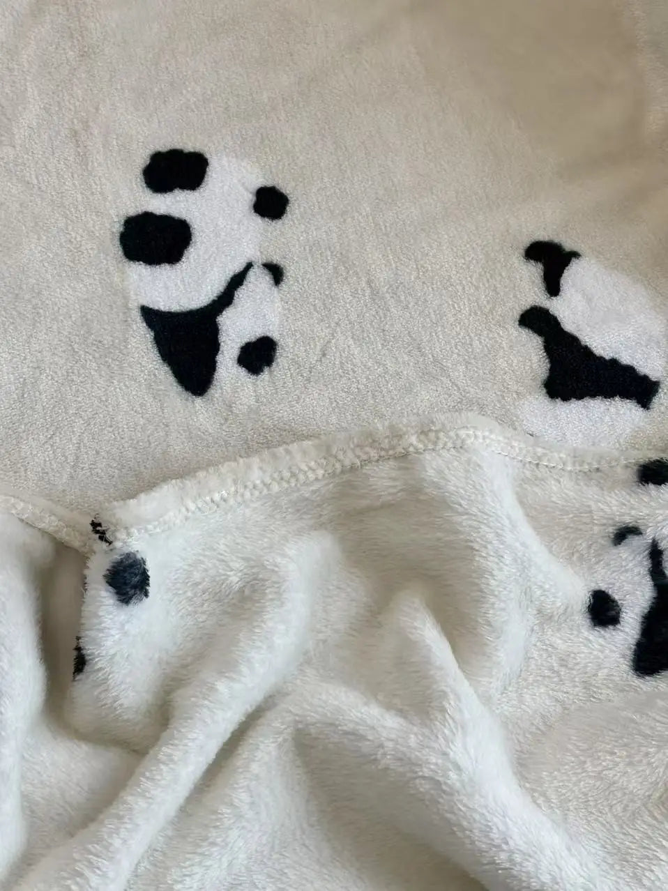 Cute Kawaii 2 In 1 panda pillow blanket comfortable and large size blanket suitable for home sofa car office room decor