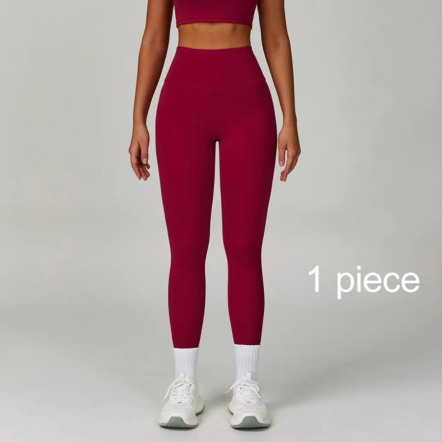 New Sportswear Seamless Yoga Set Gym Clothes Sportswear Long sleeved jacket Women Fitness Set Tracksuits Sports Bra Gym Leggings