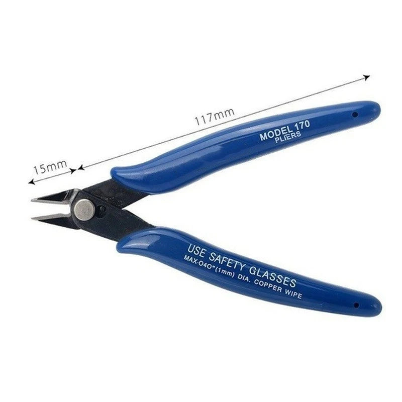 1PCS Wire Cutter Cutting Pliers, Precision Side Nippers for DIY Electronic Repair, Durable Hand Tools for Hobby Craft Use