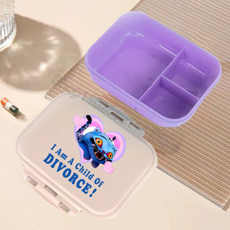 K Pop Demon Hunters Lunch Box Kawaii Cartoon Bento Lunch Box Kids Girls Large Capacity Food Storage Containers Birthday Gifts