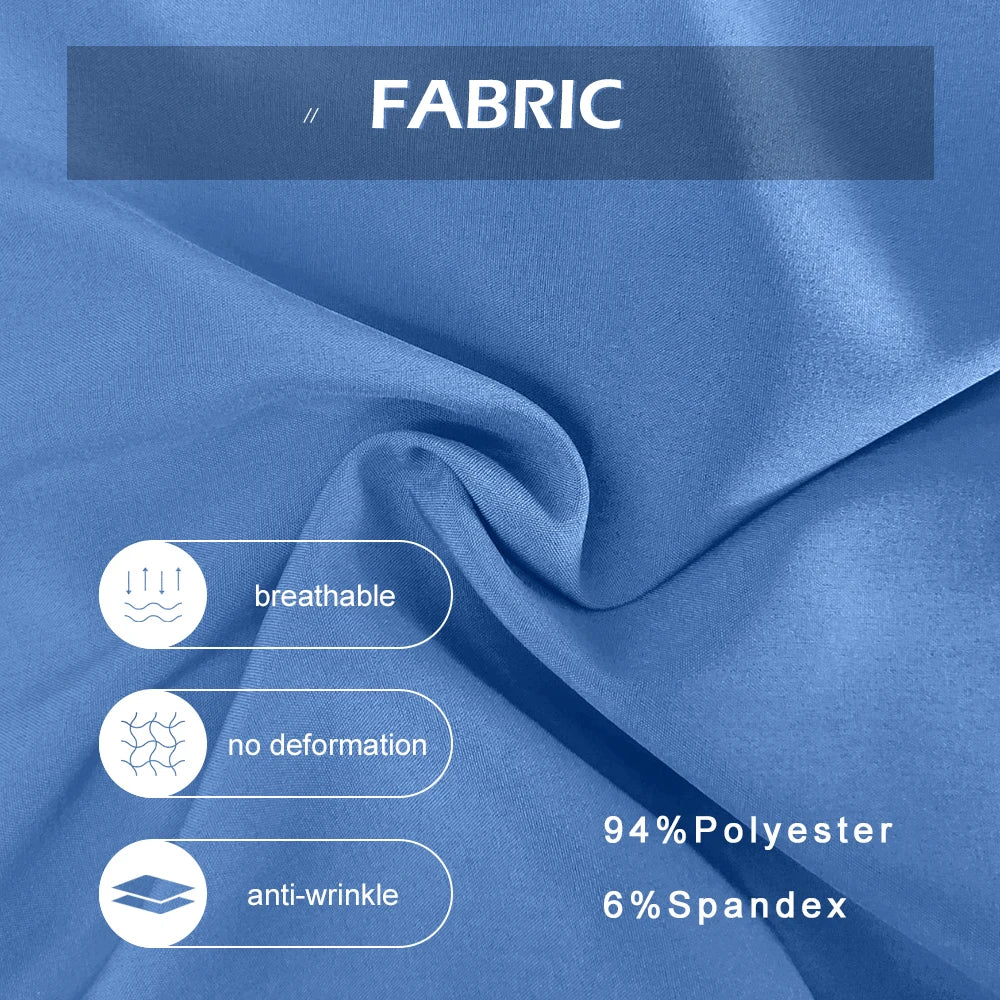 Custom Logo Scrub Beauty Spa Uniform Work Clothes Fashion Short Sleeved Top Nursing Articles Medical Accessories Scrub Nurse Set