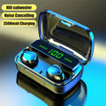 Bluetooth headset M10 hands-free LED Dispay headset Bluetooth HiFi stereo music wireless earplug waterproof game headset