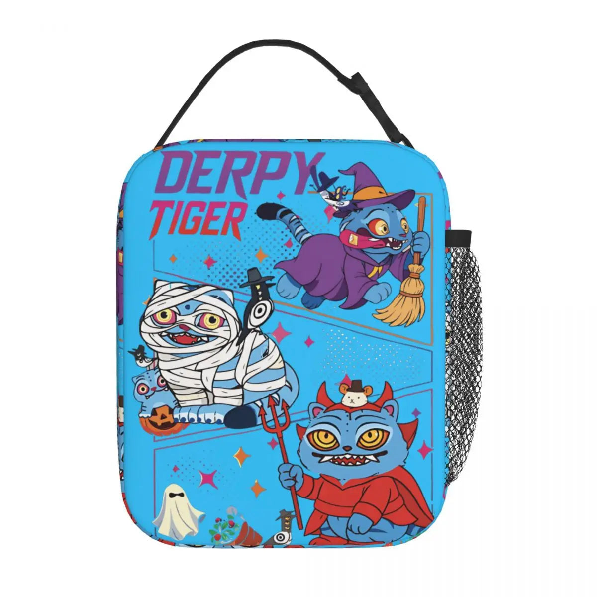 Huntrix Girls Cup Noodles Kpop Demon Hunters Lunch Bag Portable Lunch Box Men Office Print Cooler Bag Leisure Oxford Lunch Bags