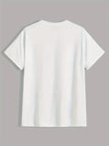 Men's Woman Portrait Graphic Crew Neck T-Shirts, Casual Sport Tees For Spring Summer