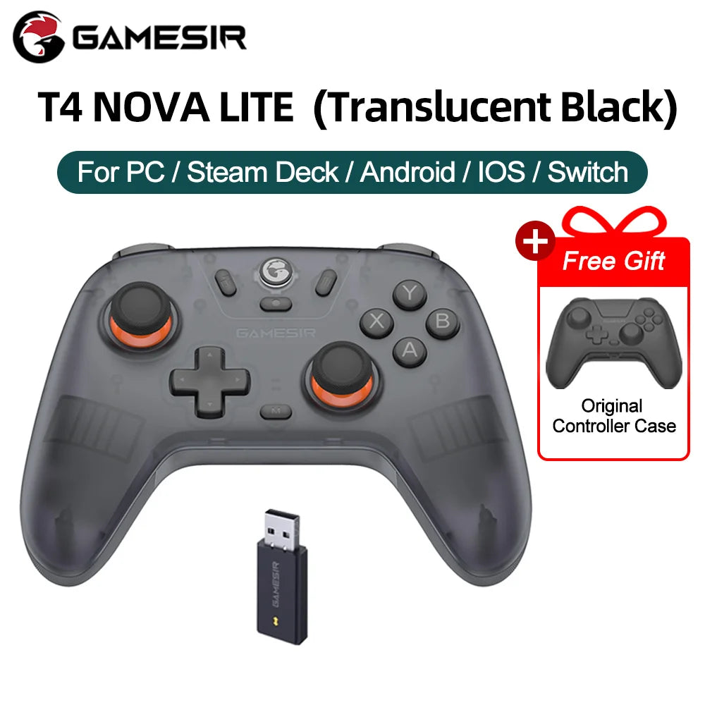 Gamesir Nova Lite Gamepads PC for Nintendo Switch 2 Controller Switch Steam Android iOS iPhone Controle Hall Effect Joystick