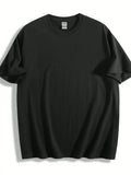 Plus Size Top Gun Academy Class of'86 Pattern Black Short Sleeve T-Shirt Suitable for Outdoor Leisure Wear in Summer