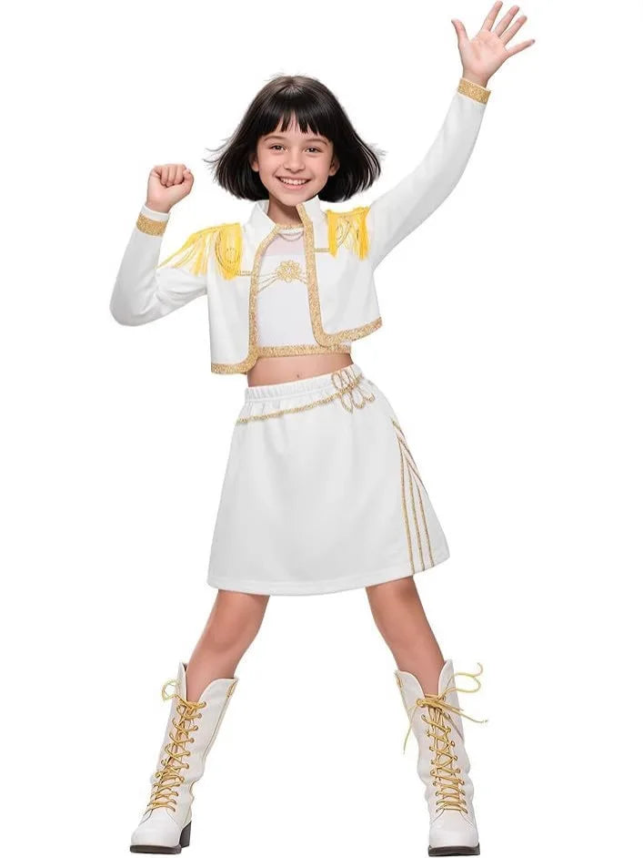 Anime Kpop Monster Hunter Costume Cosplay Girl Costume Demon Hunter Anime Children's Set 3D Printed Women's Halloween Costume