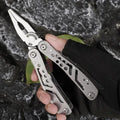 24-in-1 Stainless Steel Multitool Pliers Knife - Portable Folding Multi-Tool for Camping, Survival, Hunting Gifts (Men/Dad)