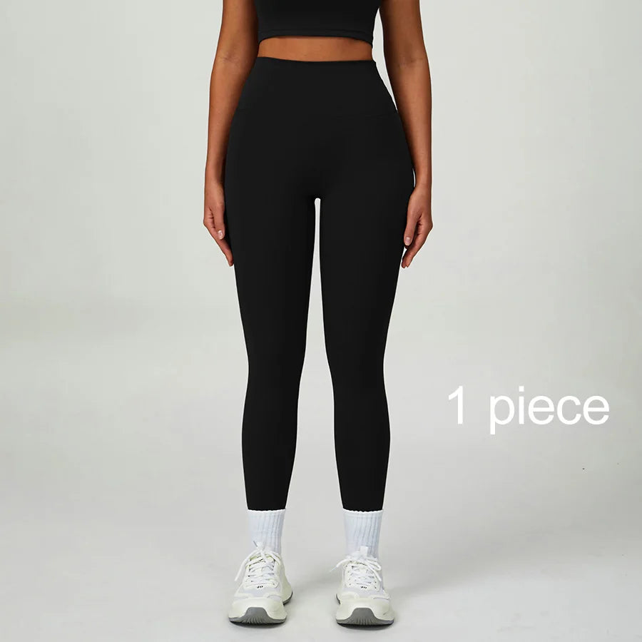 New Sportswear Seamless Yoga Set Gym Clothes Sportswear Long sleeved jacket Women Fitness Set Tracksuits Sports Bra Gym Leggings