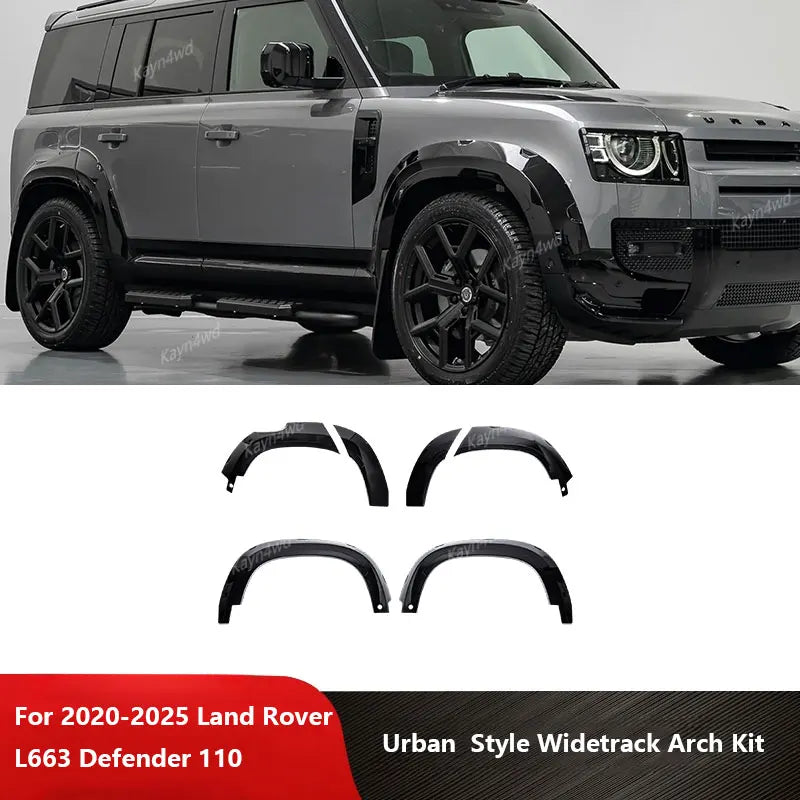 Off Road 4x4 Exterior Accessories Urban Style Widetrack Arch Kit Fender Flares Mudguard For 2020+ Land Rover L663 Defender 110
