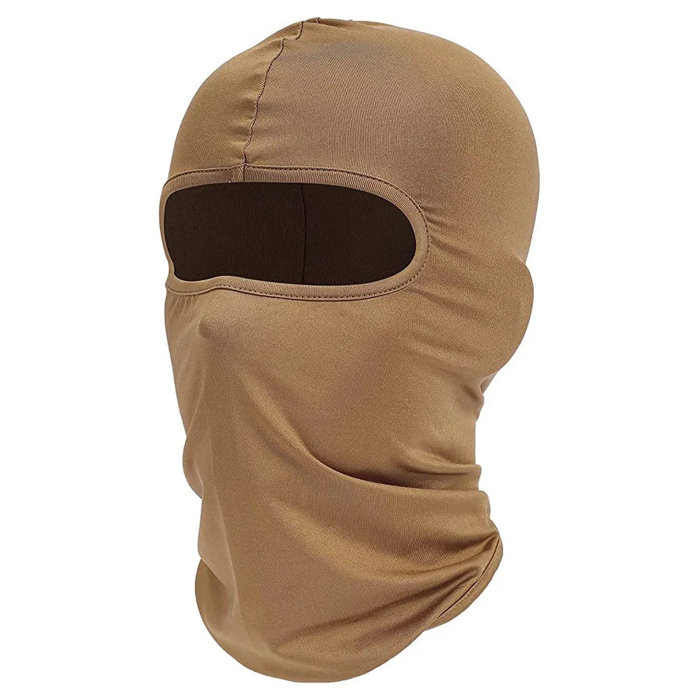 Motorcycle Balaclava Sun Protection Full Face Mask Breathable Mesh Airsoft Mask Balaclava Bicycle Cycling Head Cover Unde