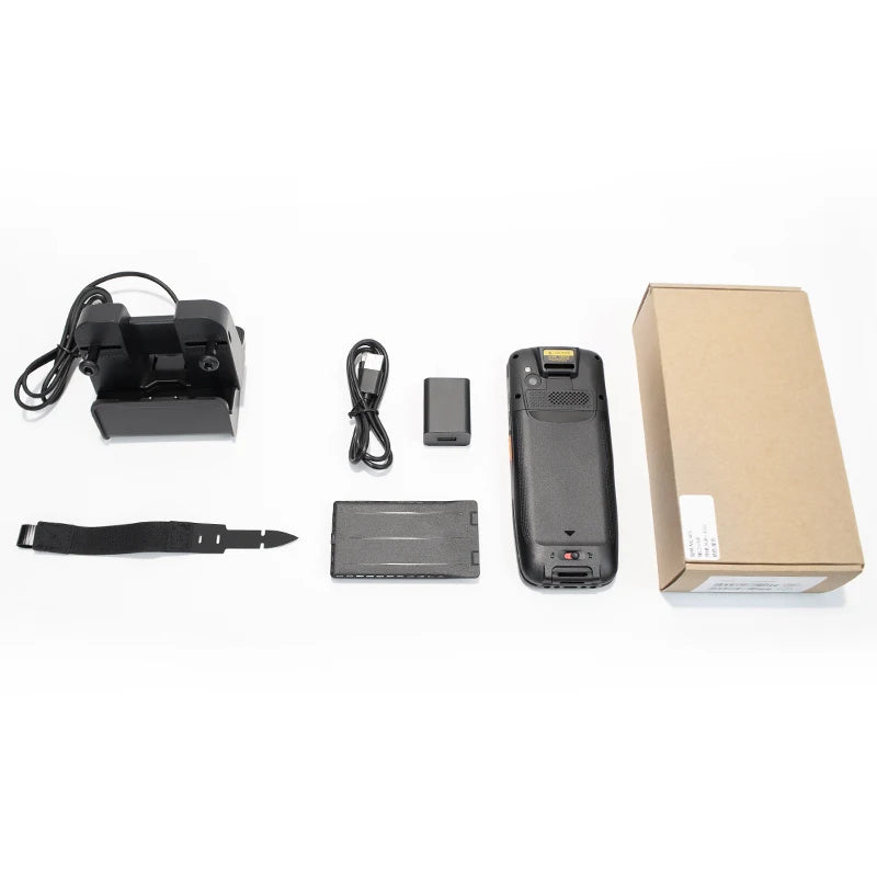 PDA MC-405 Android 11 4+64GB 13MP Camera 5000mAh Mobile Computer Android Barcode Scanner Rugged PDAs With Charging Base
