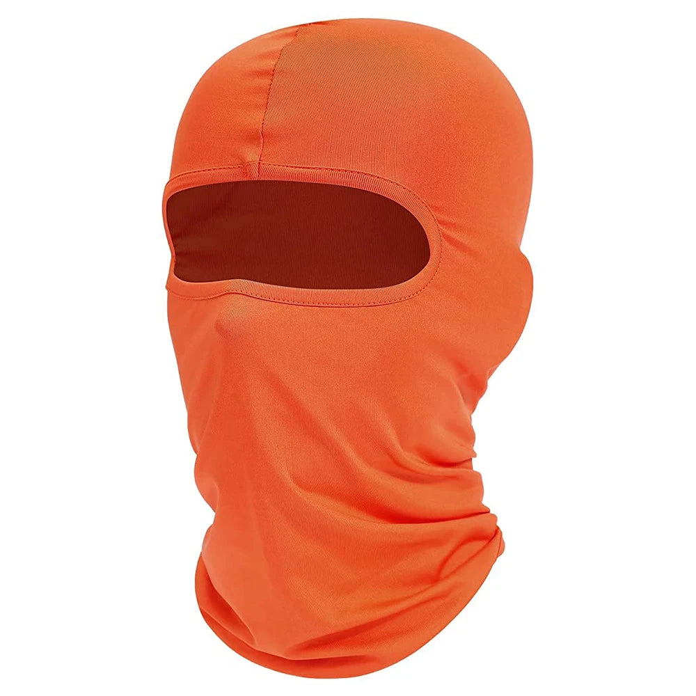 Motorcycle Balaclava Sun Protection Full Face Mask Breathable Mesh Airsoft Mask Balaclava Bicycle Cycling Head Cover Unde