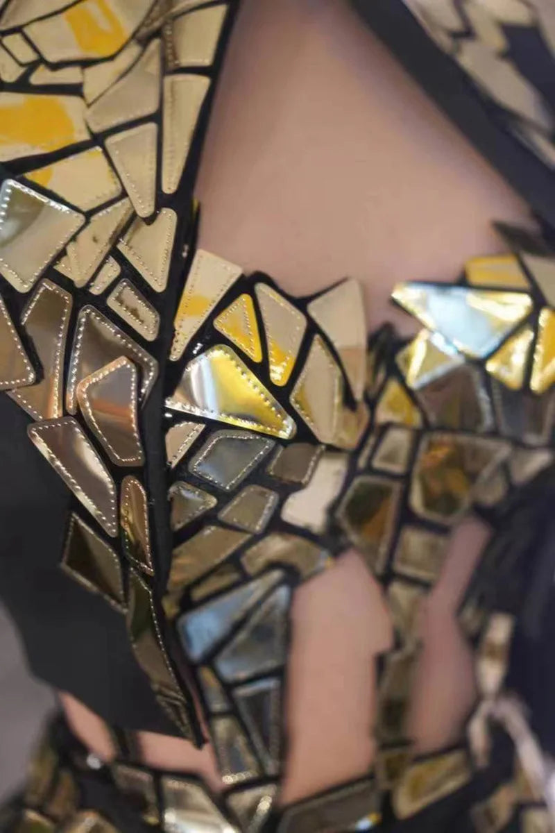 Nightclub Sequins Costumes Nightclub Bars Dance Dresses Models Catwalks Parties Annual Meeting Dinner Dresses Vestido Luxo Festa