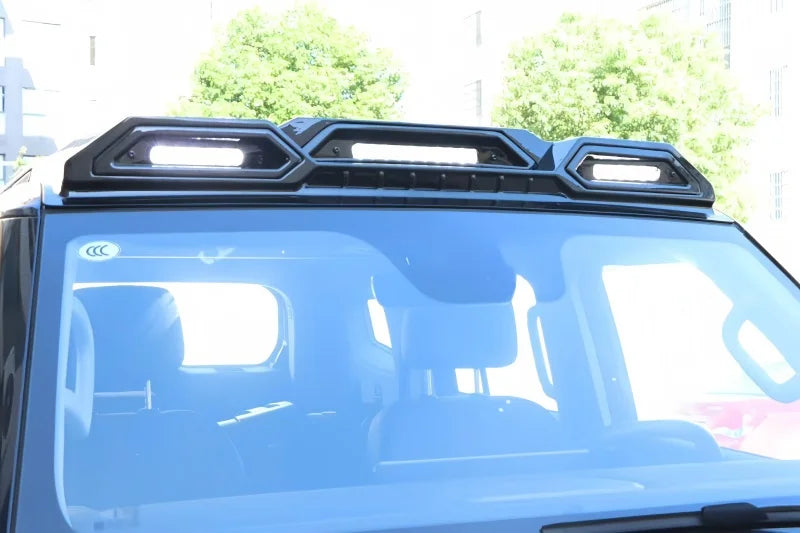 Car Roof Three-eye Spotlight Fit for JETOUR Traveler T2 2023-2025  Modified Auto LED Off-road Searchlight Exterior Accessories