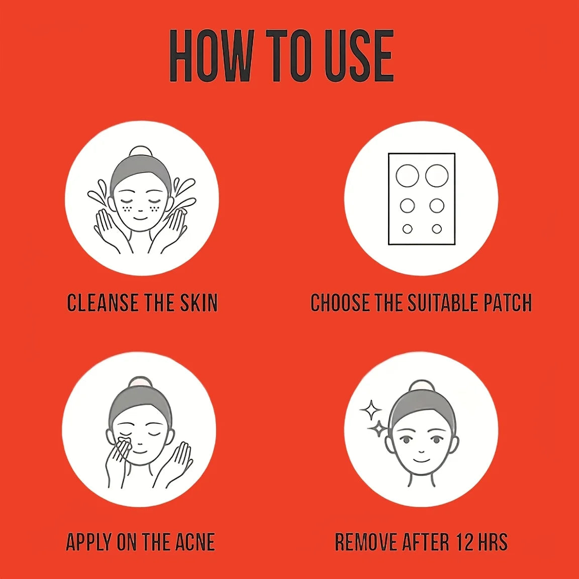 Micro-Thin Acne Patches (720pcs) - Undetectable Hydrocolloid Stickers for Day & Night