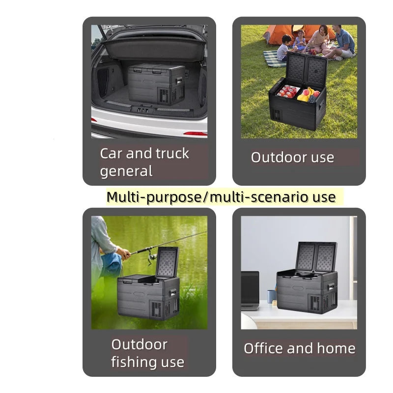 35L Portable Electric Cooler Mini Car Fridge 12v Refrigerator Freezer DC12V-24V/AC110V-240V Drop Shipping