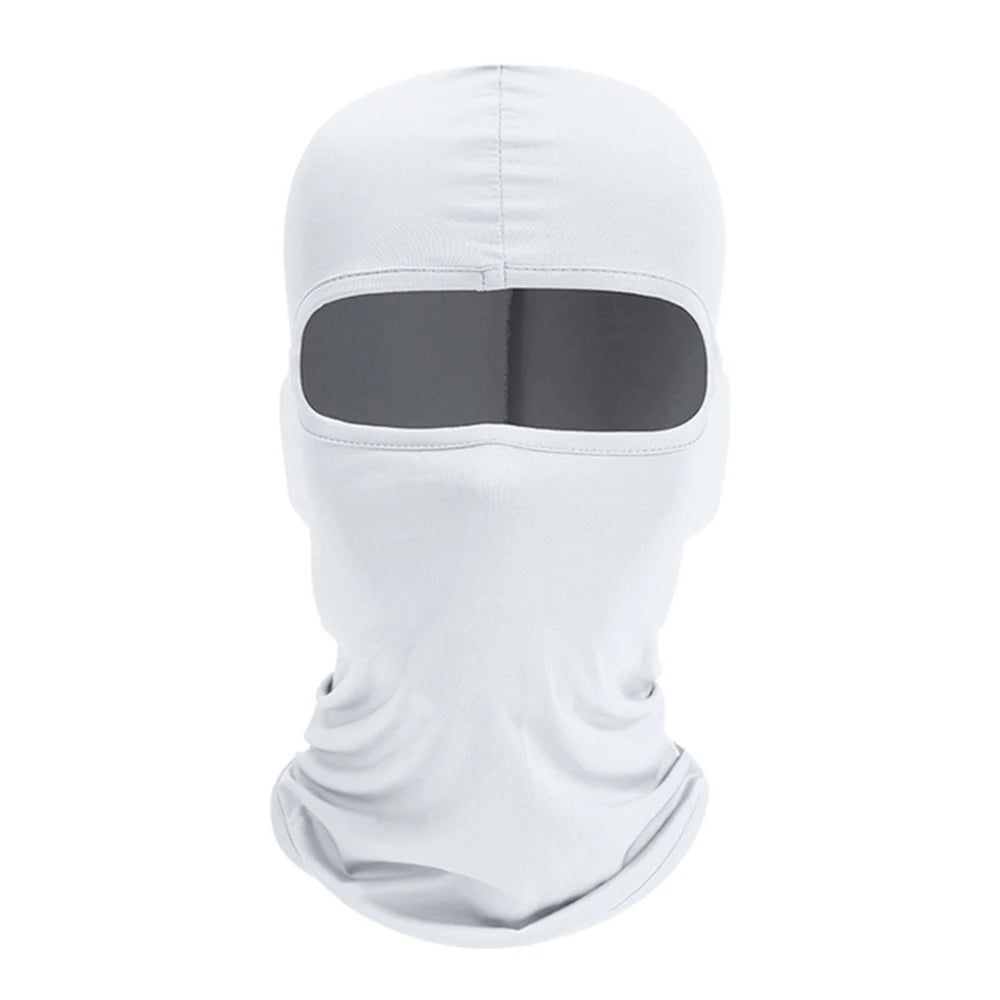 Motorcycle Balaclava Sun Protection Full Face Mask Breathable Mesh Airsoft Mask Balaclava Bicycle Cycling Head Cover Unde