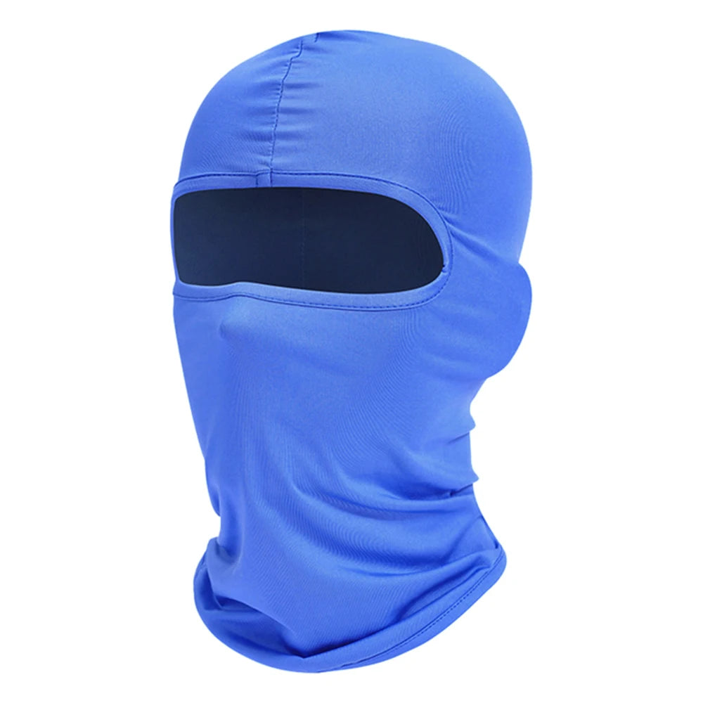 Motorcycle Balaclava Sun Protection Full Face Mask Breathable Mesh Airsoft Mask Balaclava Bicycle Cycling Head Cover Unde