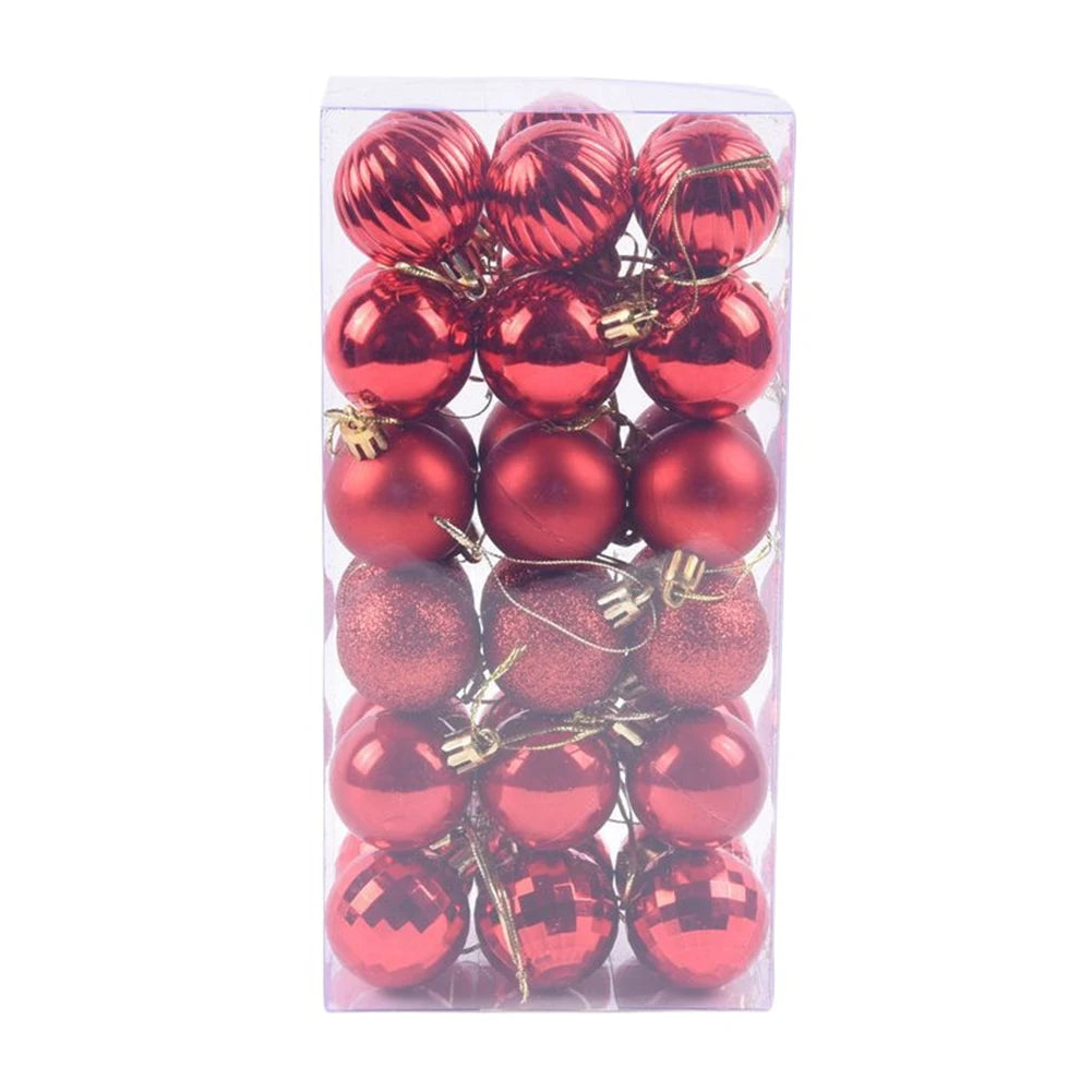 Christmas Ornaments Shatterproof Christmas Tree Ornament Set Christmas Balls Decoration New