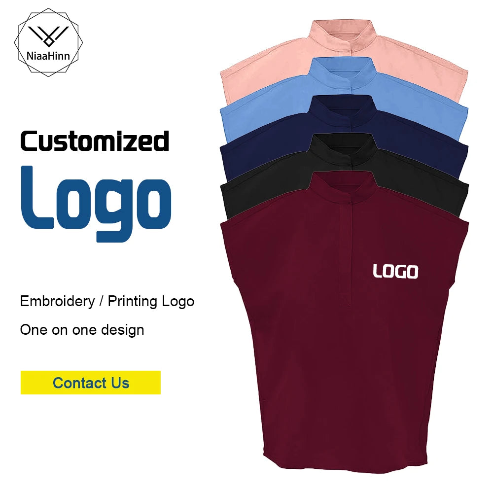 Custom Logo Scrub Beauty Spa Uniform Work Clothes Fashion Short Sleeved Top Nursing Articles Medical Accessories Scrub Nurse Set