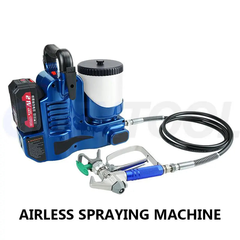 High Pressure Airless Spraying Machine Electric Airless Paint Sprayer Airless Spray Gun Lithium Battery Airless Spray Machine