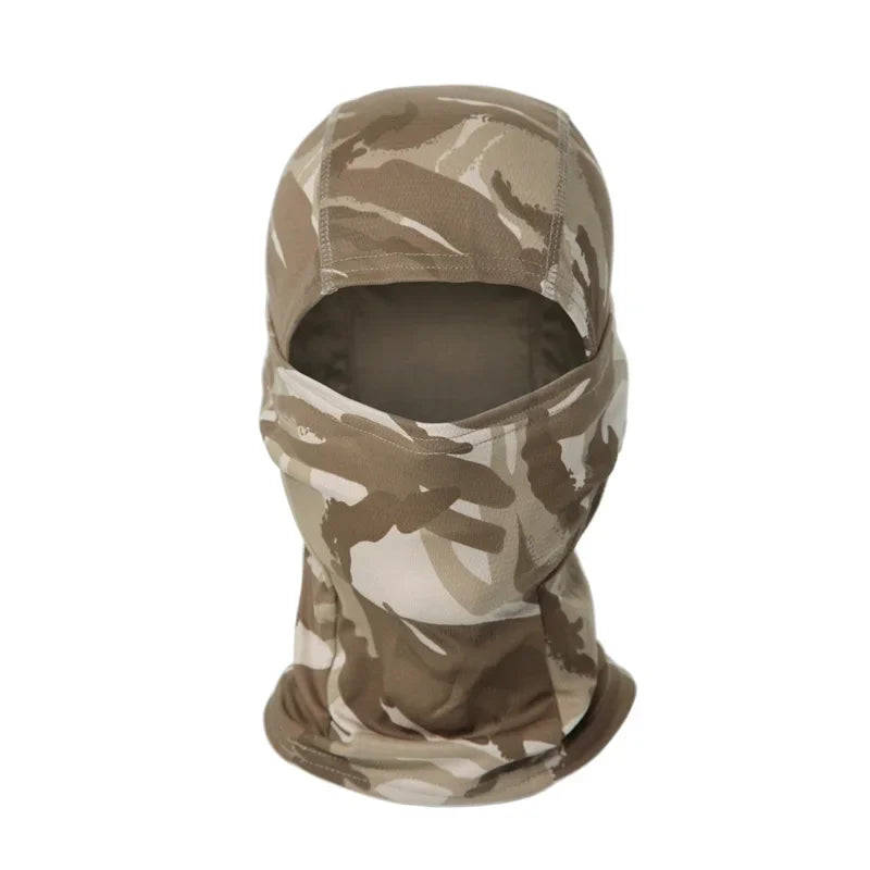 Camouflage Balaclava Hat Cycling Full Face Mask Outdoor Sports Hunting Hiking Ski Mask motorcycle Helmet Inner Cap